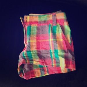 Jcrew plaid shorts